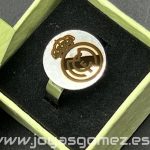 Sello ajustable redondo de tú escudo, grabado láser, Acero 316L