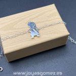Pulsera abuela - plata de ley