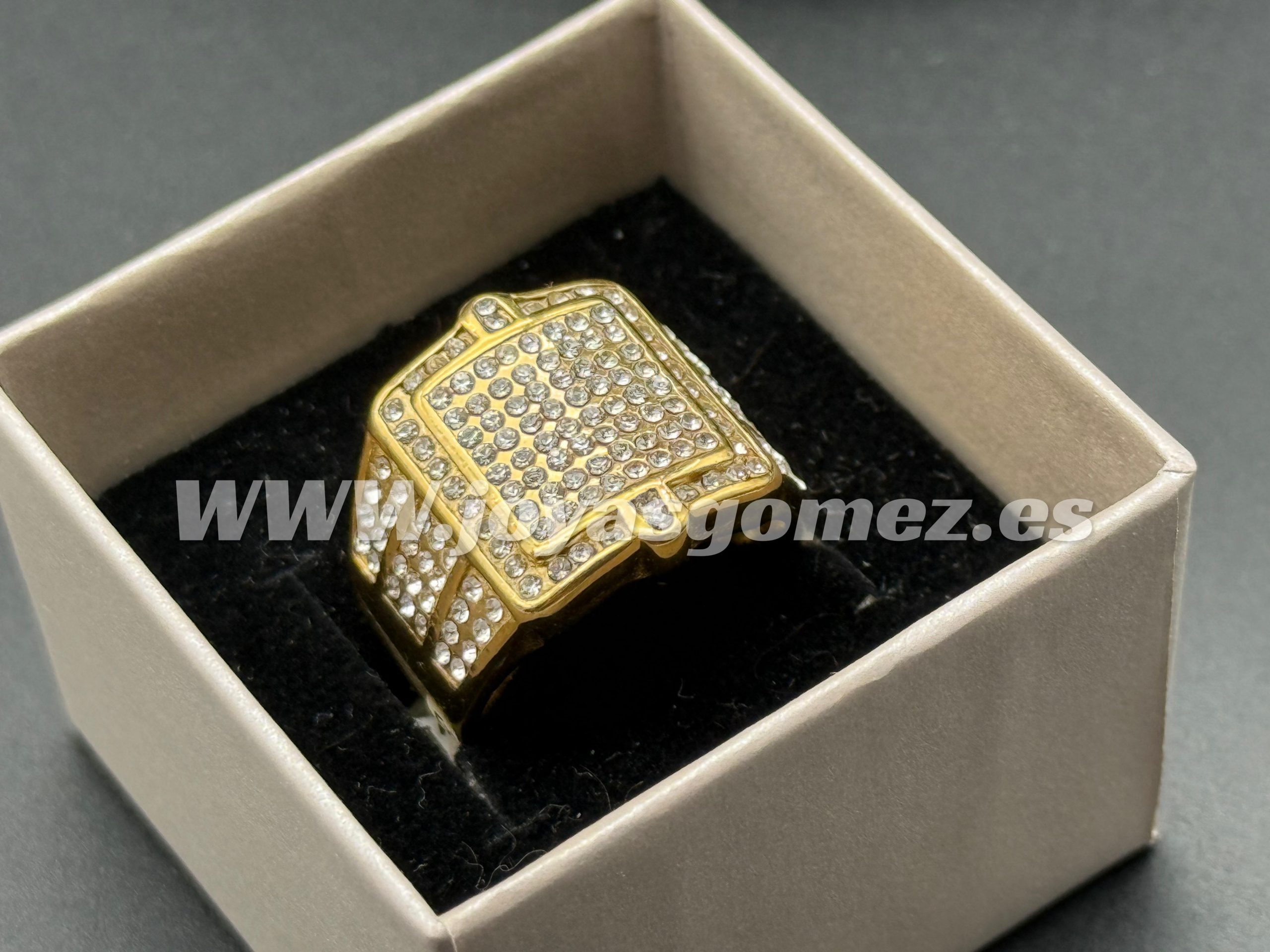 WhatsApp Image 2025-03-16 at 11.22.12 Sello circonitas, tallas 20-22, acero 316 L chapado oro 18k - Imagen 1