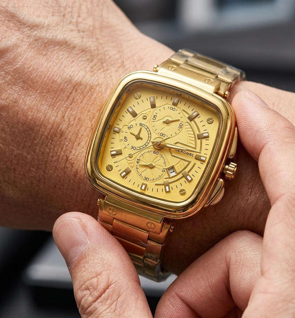 WhatsApp Image 2026-03-30 at 09.29.08 Reloj dorado,acero 316L chapado oro 18k - Imagen 1