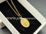 Gargantilla Milagrosa, acero 316L chapado oro 18k- LIQUIDACIÓN-