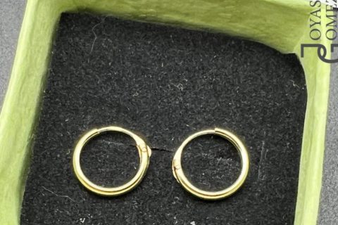 ORO 9K,ARGOLLAS 10x1.2MM