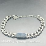 Pulsera Acero 316 L , personalizable, 6 mm