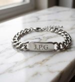Pulsera Acero 316 L , personalizable, 6 mm