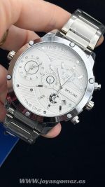 Reloj esfera blanca,acero 316L - Imagen 2
