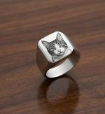 Sello liso foto grabado Láser,tallas 16-18-20-22-26-30-33 (solo foto de 1 o 2 persona)-acero 316L - Imagen 2