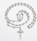 Rosario virgen Milagrosa 4mm * 65cm- acero 316L
