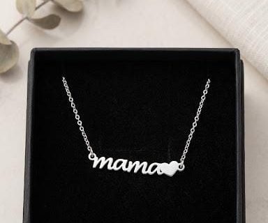 Gargantilla Mamá, plata de ley-LIQUIDACION-